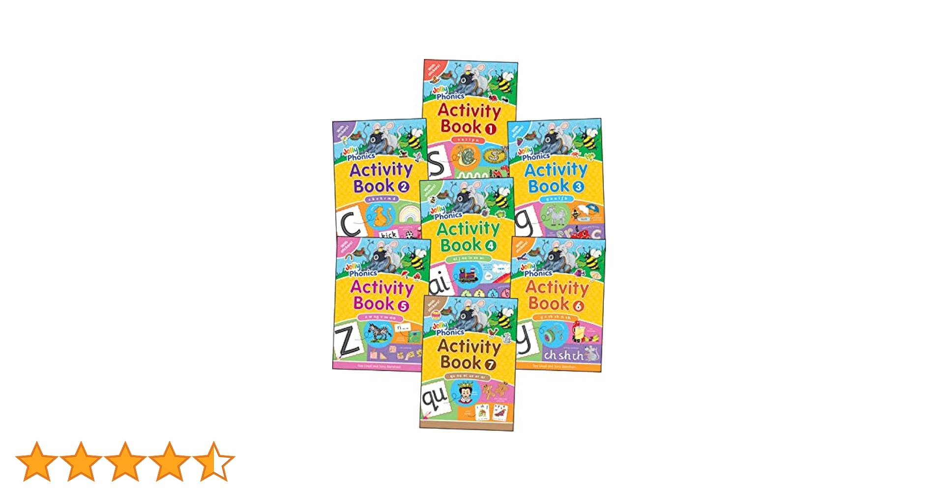 S*1様 Jolly Phonics Activity Books 1-7 Jolly Phonics Activity Book 1s, A, T, I, P, N: Sue Lloyd